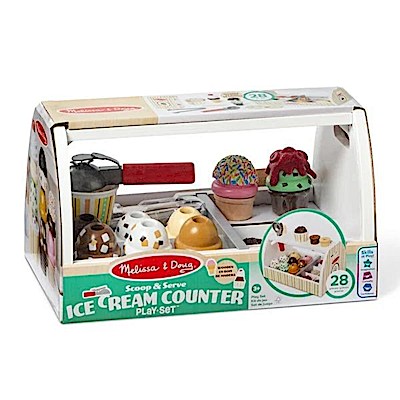 Melissa & Doug Rollenspiel: Eisdiele aus Holz