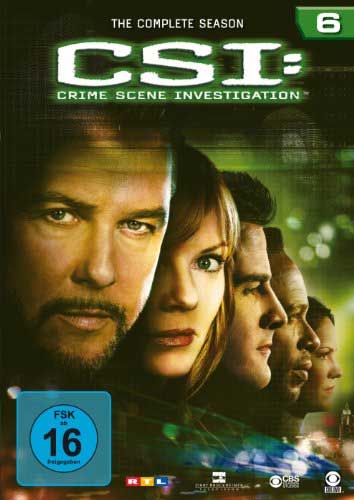 CSI: Crime Scene Investigation #6 (DVD) Min: 1315/DD5.1/WS  Las Vegas  Season 6