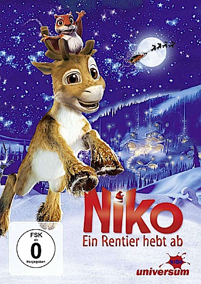Niko 1 - Ein Rentier hebt ab