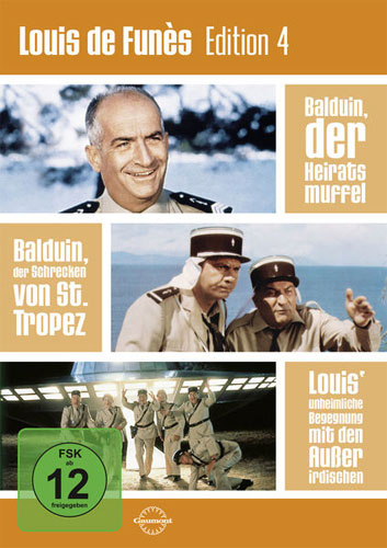 Louis de Funes - Edition #4 (DVD) 3DVD Min: 270/DD2.0/WS