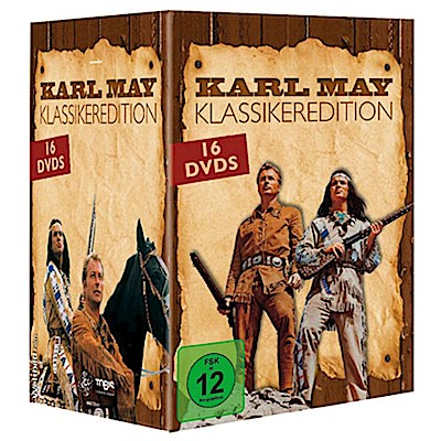 Karl May - Klassikeredition (DVD) 16DVDs im Schuber