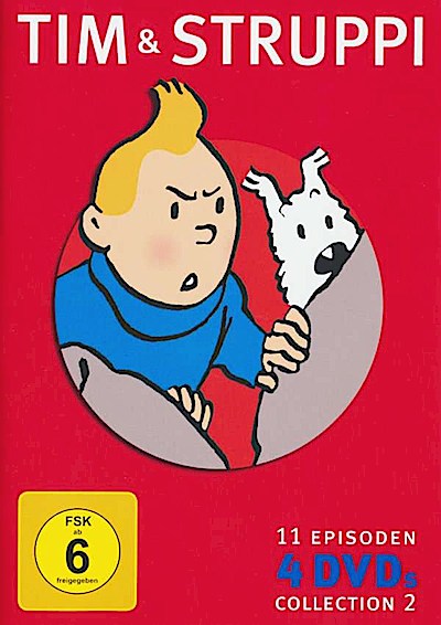 Tim & Struppi - Collection 2 (11 Folgen auf 4 DVDs)