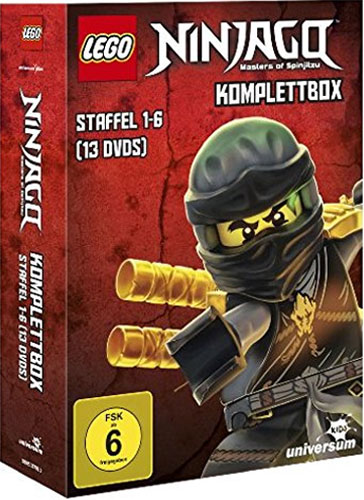 Lego Ninjago Staffel 1-6 (Komplettbox)