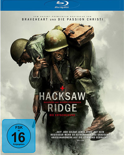Hacksaw Ridge - Die Entscheidung (BR) Min: 145/DD5.1/WS
