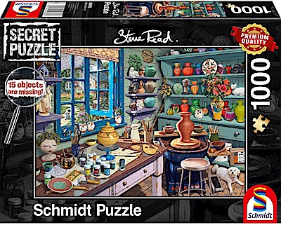 Puzzle - Künstler-Atelier (1000 Teile)