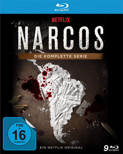 NARCOS - Die komplette Serie (Staffel 1 - 3) (BD)