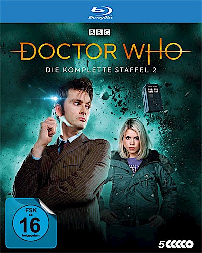 Doctor Who - Staffel #2 (BR) 5Disc Softbox