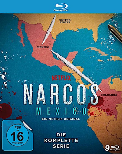 NARCOS: MEXICO - Die komplette Serie (Staffel 1 - 3) LTD. (B