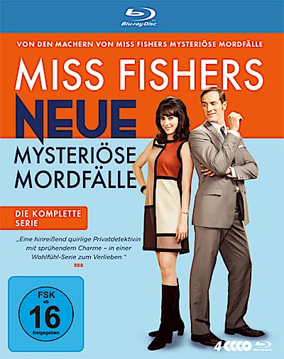 Miss Fishers neue mysteriöse Mordfälle - BOX (BR)   Die komplette Serie, 4Disc