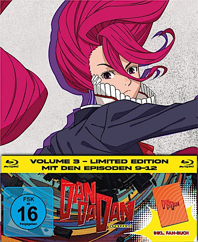 DAN DA DAN - Staffel 1, Volume 3 LTD. - Mit Fan-Buch (BD)
