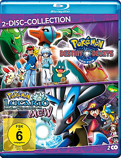 Pokemon - 2Disc Col.: Destiny / Lucario (BR)  Pokemon 07 / 08 Doppelbox, 2Disc