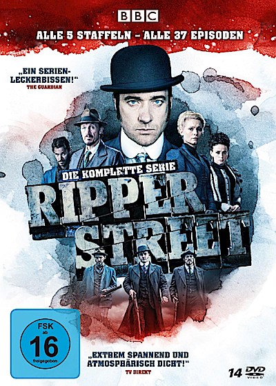 Ripper Street - Die komplette Serie - Alle 5 Staffeln - Alle