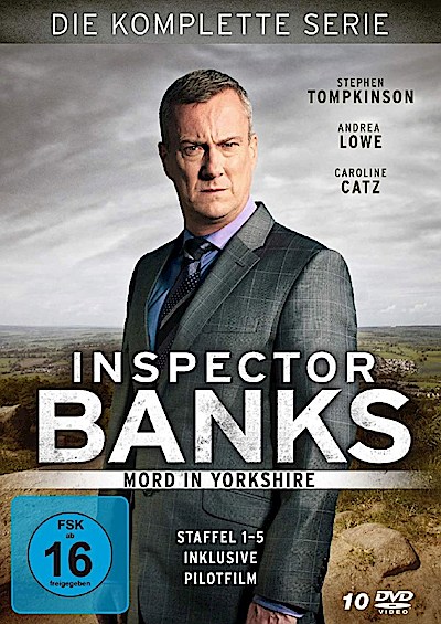 Inspector Banks - Die komplette Serie (Staffel 1-5)