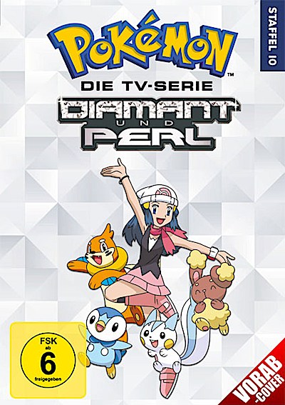 Pokemon  Staffel 10 (DVD) Diamant und Perl  Min: 1000/DD/VB  6Disc
