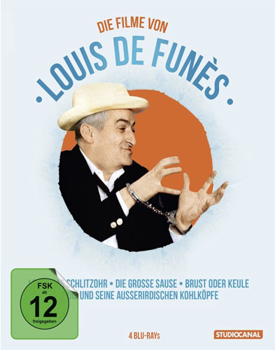Louis de Funes - Edition (BR) 4Disc Min: /DD/WS