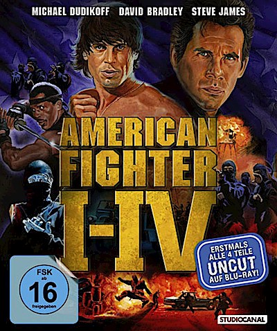 American Fighter 1-4 (BR) Min: 374/DTS-HD2.0/HD-1080p  Studiocanal