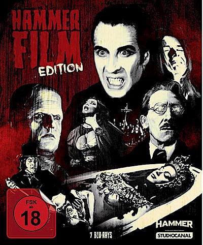 Hammer Film Edition (BR) 7Disc Digital Remastered, Schuber
