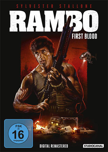 Rambo 1 (DVD) - First Blood Min: 90/DD/WS   Digital Remastered
