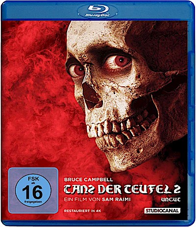 Evil Dead 2 - Tanz d.Teufel 2 (BR) UNCUT Min: 84/DD/WS  Digital Remastered