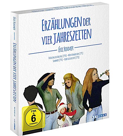 Erzählungen der vier Jahreszeiten (BR) Eric Rohmer, Min: 446/DD/VB  4Disc