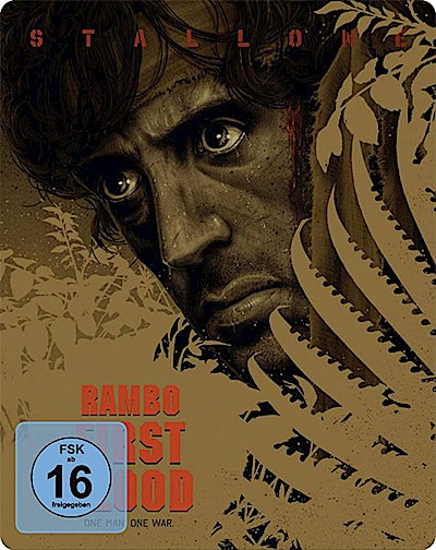 Rambo 1 - First Blood (UHD+BR) LE 40th Steelbook  40th Anniversary Steelbook Edition 4K HD+Blu-ray
