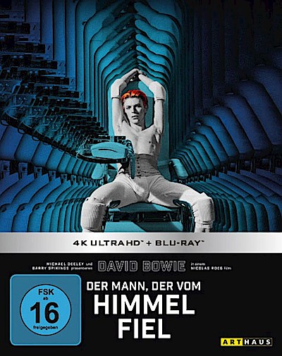 Mann, der vom Himmel fiel (UHD+BR) LE -SB-  Limited Steelbook Edition, 4K Ultra
