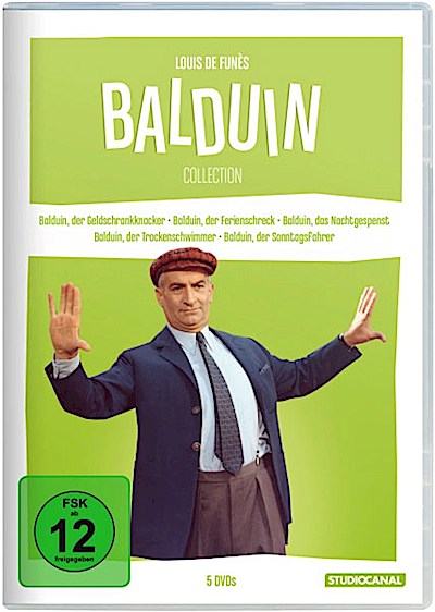 Louis de Funes - Balduin Collection (DVD) 5Disc  Min: 433/DD/VB
