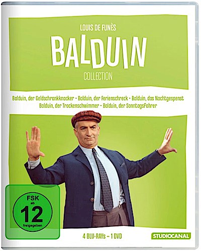 Louis de Funes - Balduin Collection (BR) 5Disc  Min: 433/DD/VB