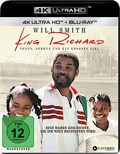 King Richard (UHD+BR) 2Disc  Min: 145/DD5.1/WS 4K