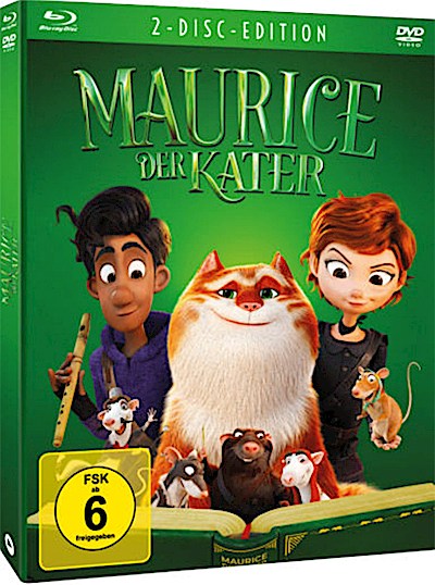 Maurice der Kater (BR+DVD) LE -Mediabook-  Min: 94/DD5.1/WS 2Disc