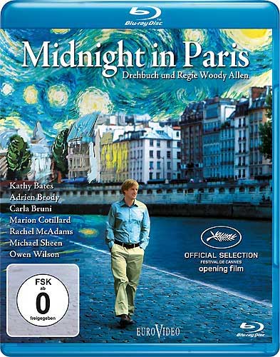 Midnight in Paris (BR) Min: 94/DTS-HD5.1/HD-1080p