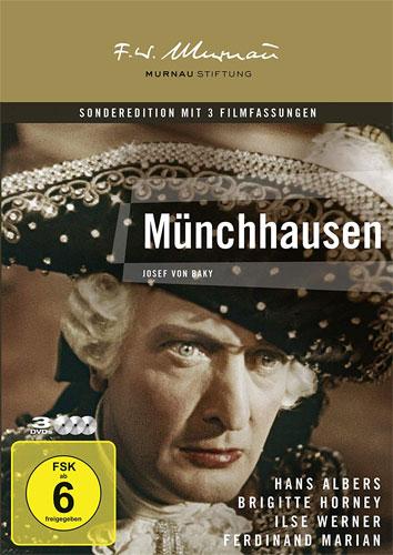 Münchhausen (DVD) Deluxe Edition, 3Disc Min: /DD/WS  Remastered