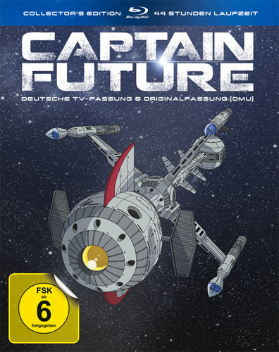 Captain Future - Komplettbox (BR) C.E. Collectors Edition, 9Disc