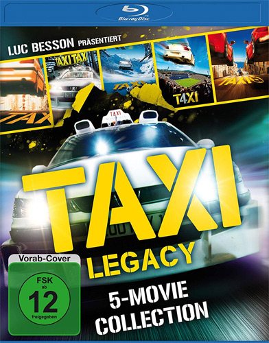 Taxi  Legacy - 5er Movie Collection (BR) Min: 456/DD5.1/WS 5Disc