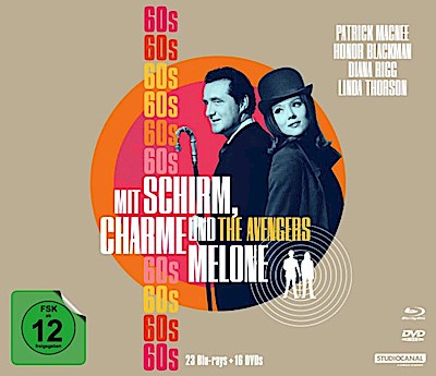 Mit Schirm, Charme und Melone - Die 60er (23 Blu-rays+16 DV