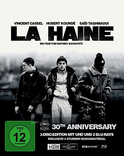 La Haine - Hass (Mediabook, 4K-UHD+Blu-rays)
