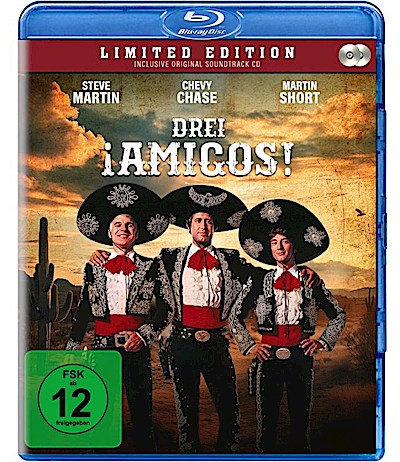 Drei Amigos! - Limited Edition (Blu-ray+CD)