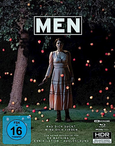 Men - Was dich sucht, wird dich finde (UHD+BR) MB  Limited Mediabook, 4K, 2Disc