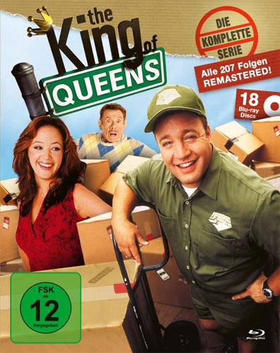 King of Queens - Kompl. Serie 1-9 (BR) 18Discs, KING-BOX