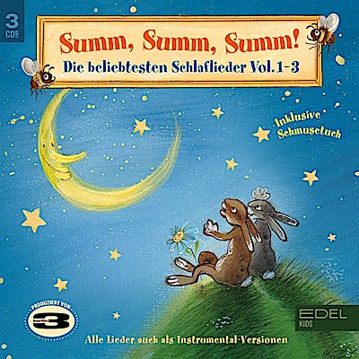 Summ, Summ, Summ - Schlaflieder-Box Vol. 1-3 inkl. Schmusetu