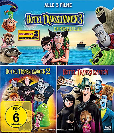 Hotel Transsilvanien 1-3 (3 Blu-rays)