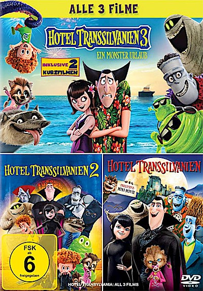 Hotel Transsilvanien 1-3 (3 DVDs)