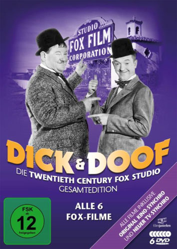 Dick & Doof  FOX-Studio-Edition (DVD) Alle 6 FOX Filme, 6Disc, Min: 397/DD/WS