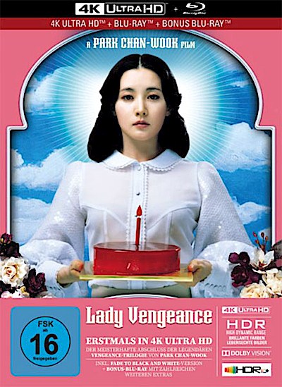 Lady Vengeance (UHD+NR) LCE, 3-Disc, MB Limited Collectors Edition, Mediabook