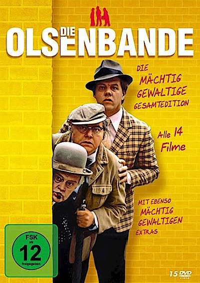 Mächtig gewaltige Olsenbande Gesamt-Edition (DVD)  Min: 1250/DD/WS  15Disc