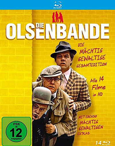 Mächtig gewaltige Olsenbande Gesamt-Edition (BR)  Min: 1250/DD/WS  14Disc