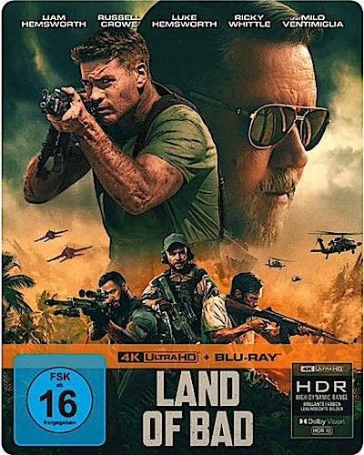 Land of Bad (UHD+BR) LE -SB- 4K  Limited Edition, SteelBook