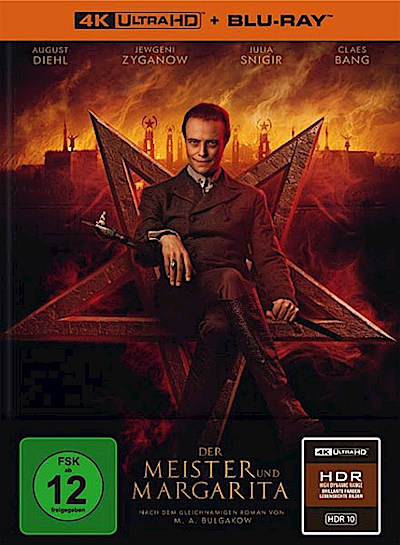 Meister und Margarita, Der (UHD+BR) LE -MB- 4K  Limitiertes Mediabook, 4K Ultra HD + Blu-ray, 2Disc