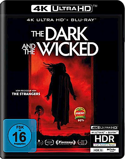 Dark and the Wicked, The (BR+UHD) 4K  Min: 92/DD5.1/WS