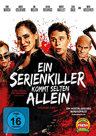 Ein Serienkiller kommt selten allein (DVD)  Min: 97/DD5.1/WS Vicious Fun